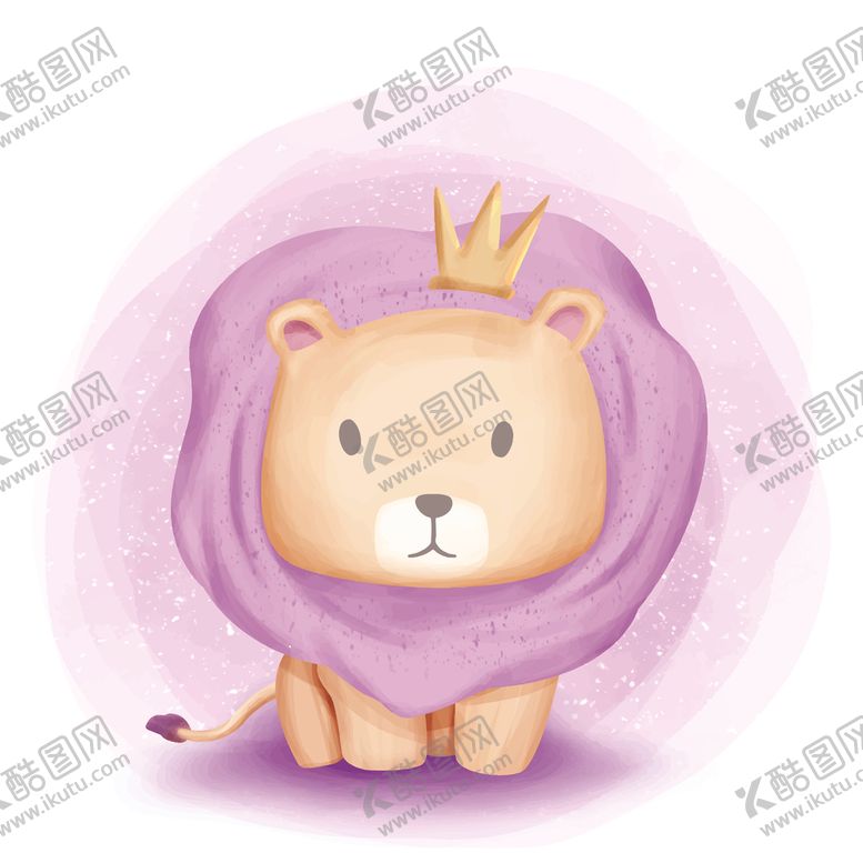 编号：68118307081904386038【酷图网】源文件下载-水彩动物