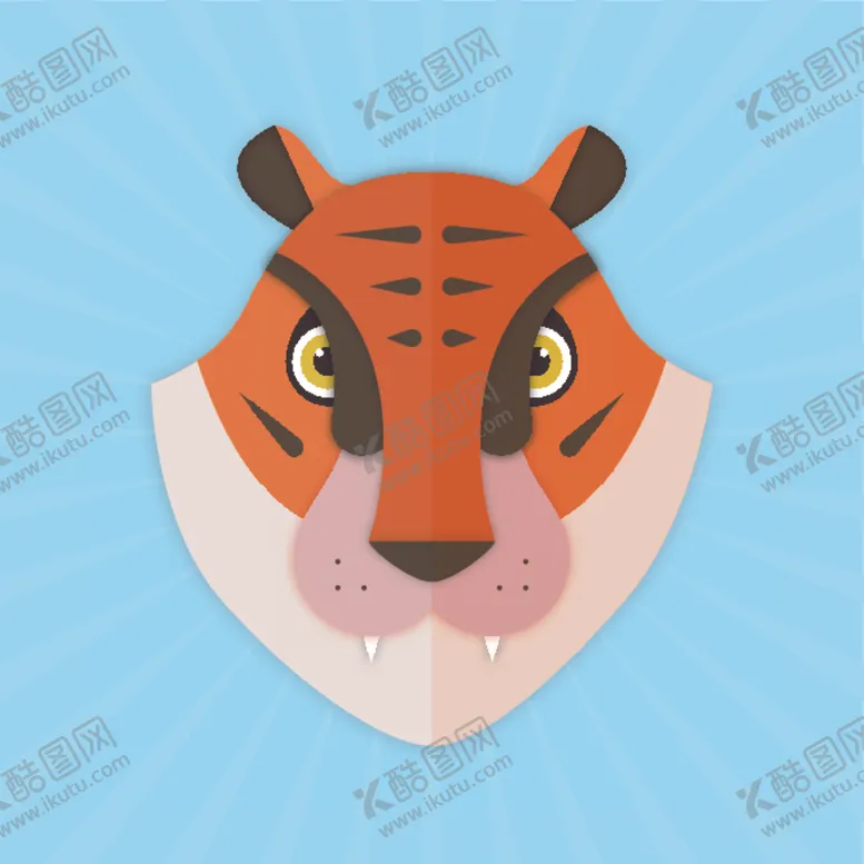 编号：72923206261038488377【酷图网】源文件下载-卡通老虎