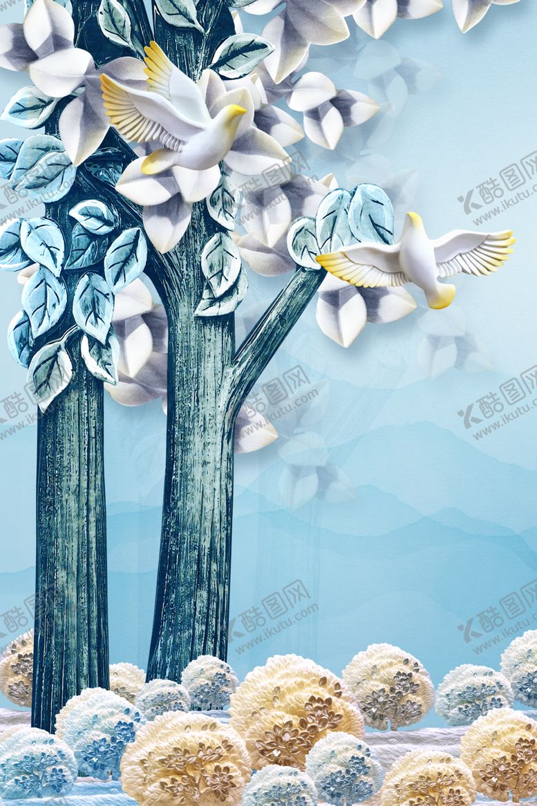 编号：40149210172001393247【酷图网】源文件下载-背景墙装饰画