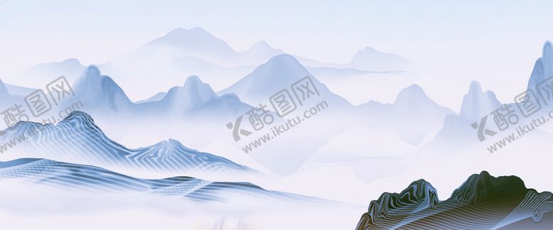 编号：91873609180105214890【酷图网】源文件下载-山水背景