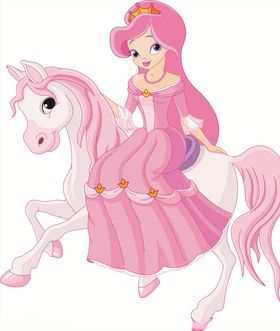 骑马的小女孩