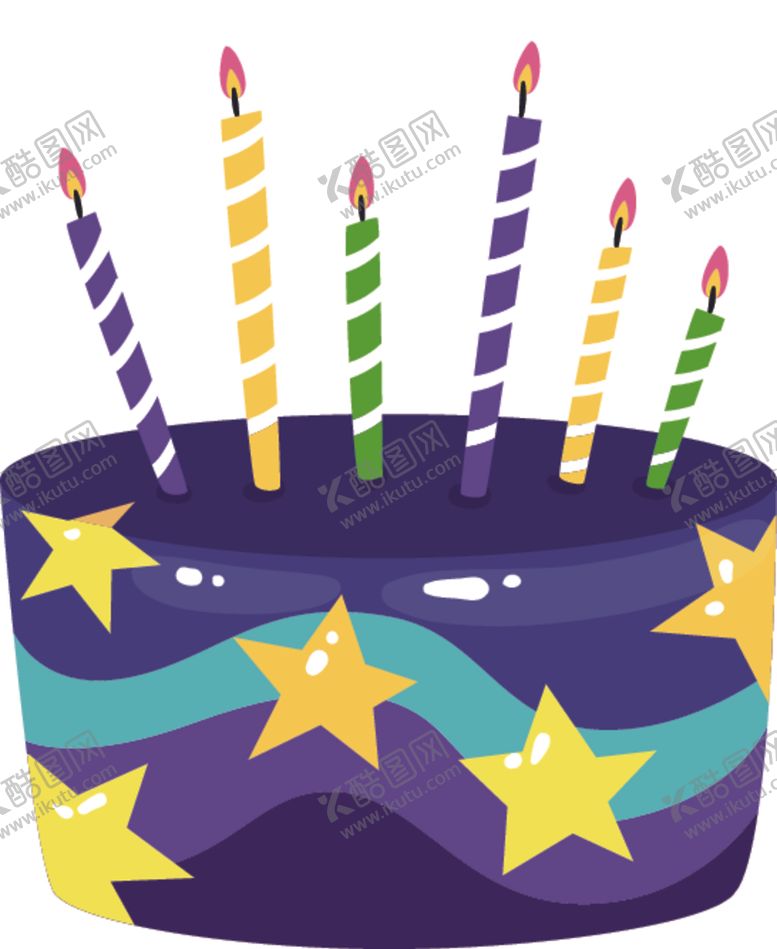 编号：73108609191032057093【酷图网】源文件下载-生日蛋糕