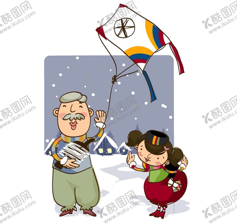 编号：69418806290053356740【酷图网】源文件下载-放风筝