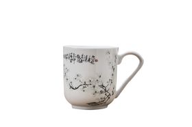 PSD杯子摆放陶瓷杯陶