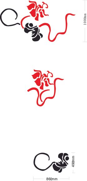 手绘花朵EPS矢量图