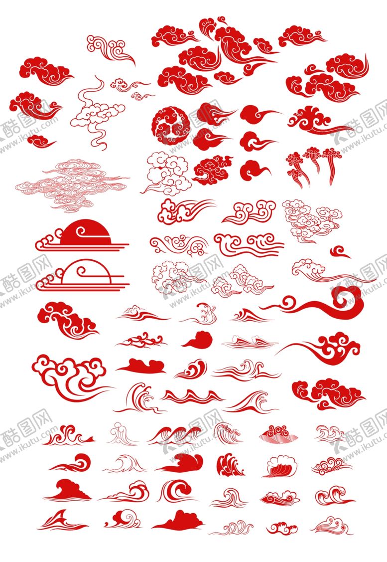 编号：84651310130242546942【酷图网】源文件下载-祥云云纹