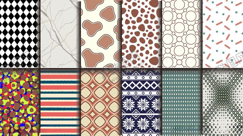 编号：41348211020857196421【酷图网】源文件下载-几何花纹图案
