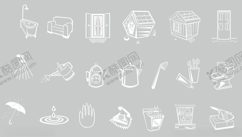 编号：10355611200328447878【酷图网】源文件下载-门窗简笔画