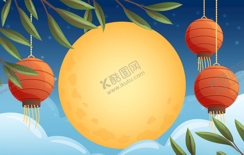 编号：21470807040423101866【酷图网】源文件下载-中秋节海报