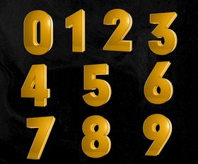 金属立体字