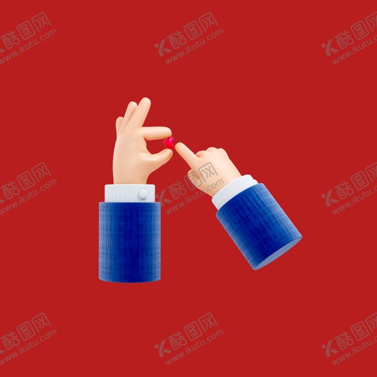 编号：70323101141330098442【酷图网】源文件下载-手绘手势手语