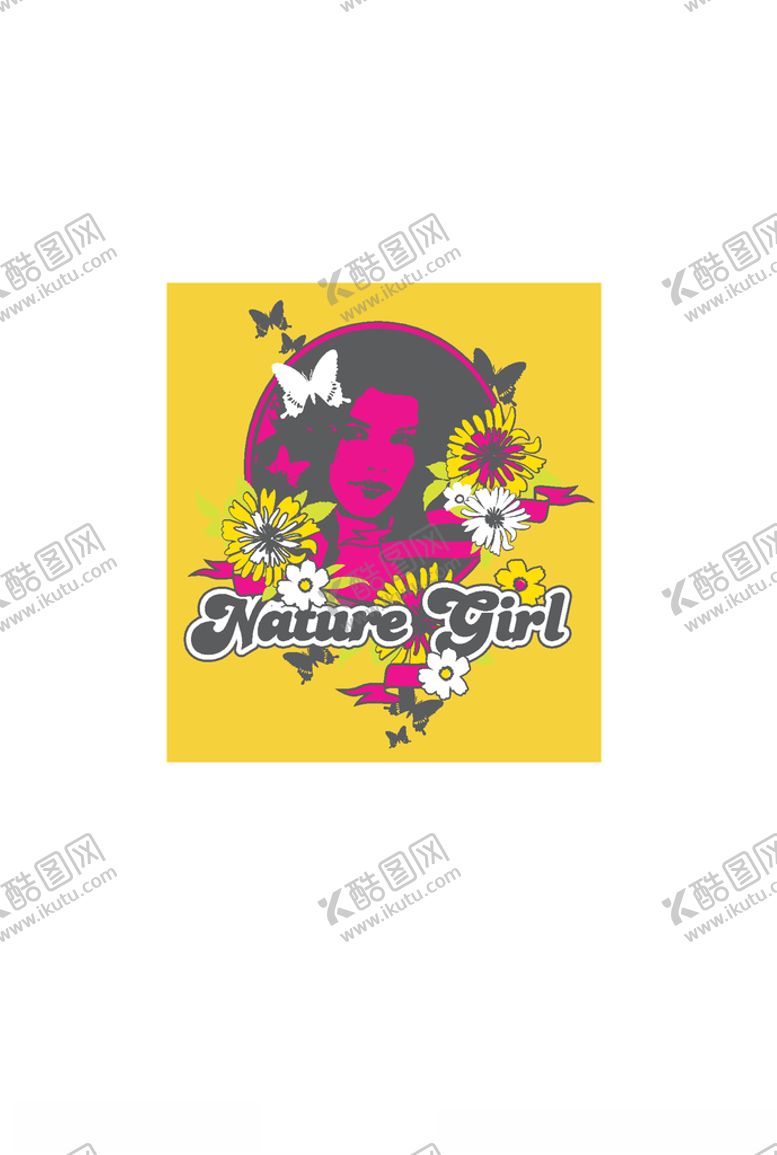 编号：57334906241857579388【酷图网】源文件下载-女装人物印花