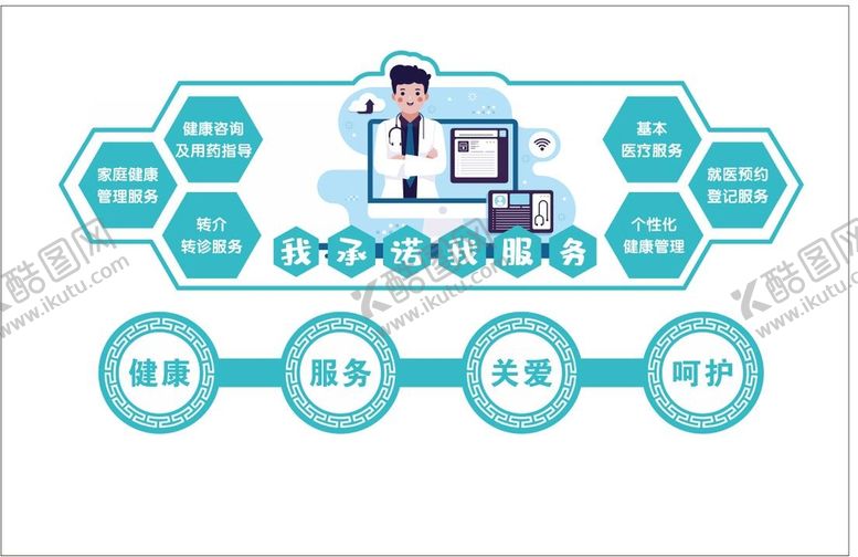 编号：70503301251859036864【酷图网】源文件下载-医院卡通文化墙