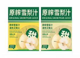 雪梨宣传单设计