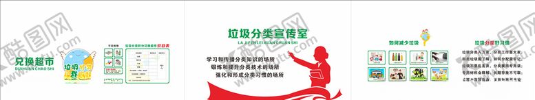 编号：38487909261705442154【酷图网】源文件下载-垃圾分类宣传室