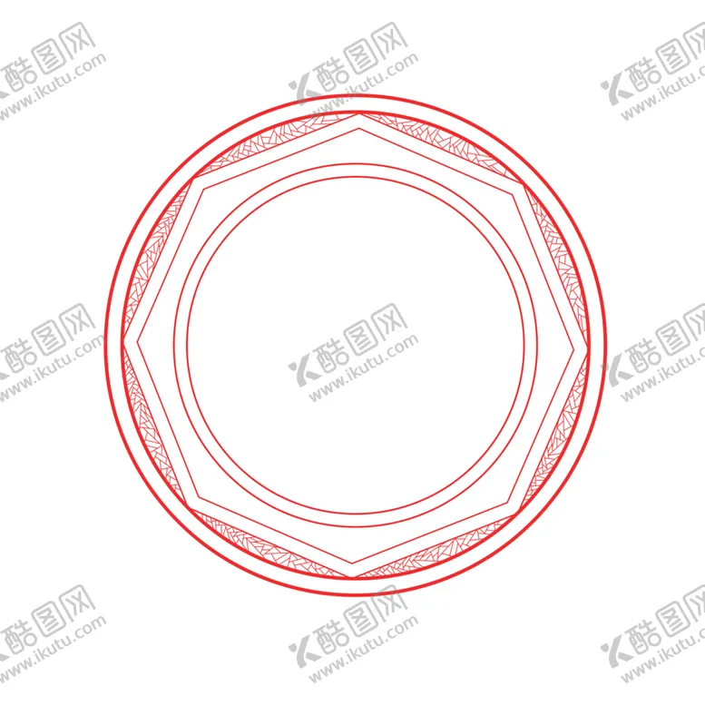 编号：71925107010536389094【酷图网】源文件下载-中国风花纹边框素材