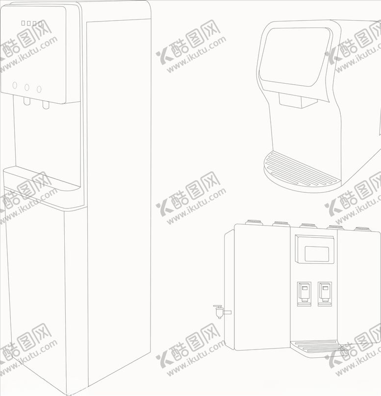 编号：59375406302141591466【酷图网】源文件下载-净水器线稿