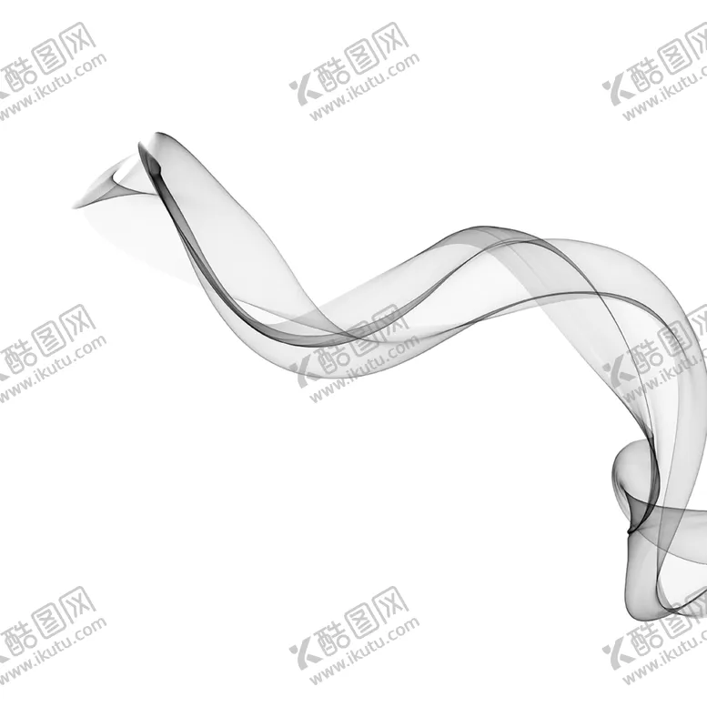 编号：45918904171105365063【酷图网】源文件下载-水墨丝带烟雾飘带