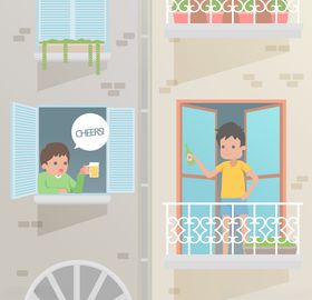 阳台活动