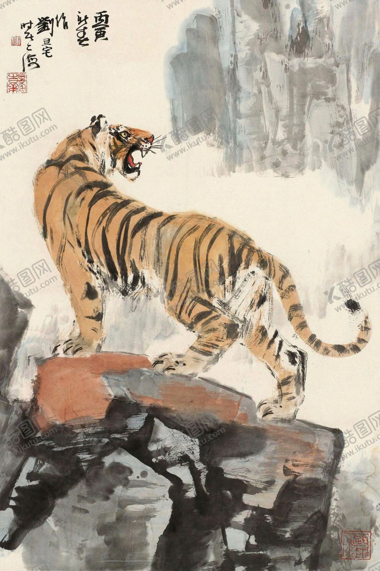 编号：40900409261708469367【酷图网】源文件下载-刘旦宅国画