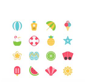 夏日元素