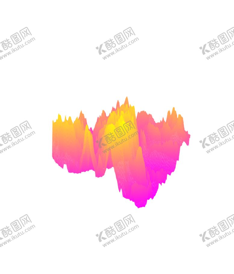 编号：60666604281230434746【酷图网】源文件下载-抽象山峰