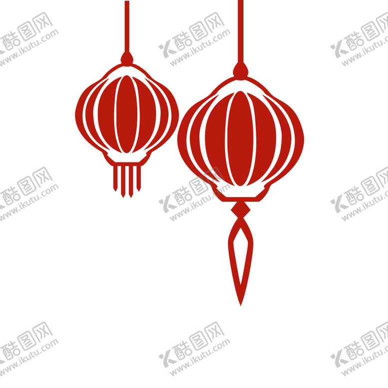 编号：97368502070319424696【酷图网】源文件下载-花灯会 灯笼元素 中国风素材 