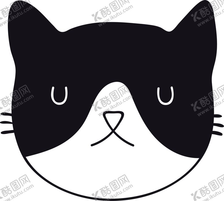编号：86710507141354599084【酷图网】源文件下载-手绘卡通猫