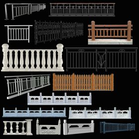 栏杆栅栏素材