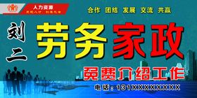 劳务派遣公司长期招聘民工海报