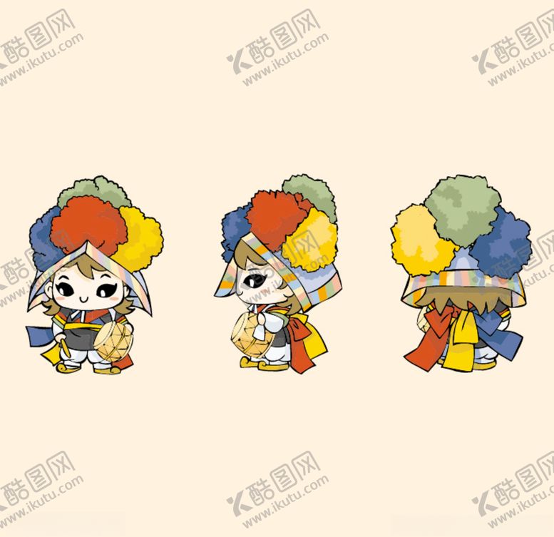 编号：31927009192046257179【酷图网】源文件下载-彩色人儿