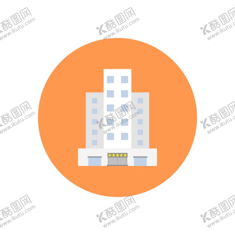 编号：48300610031552369552【酷图网】源文件下载-高楼图标