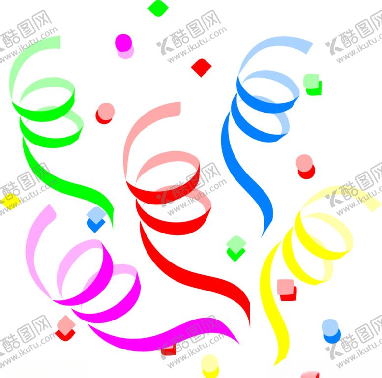 编号：97289310031636149641【酷图网】源文件下载-纸屑彩带