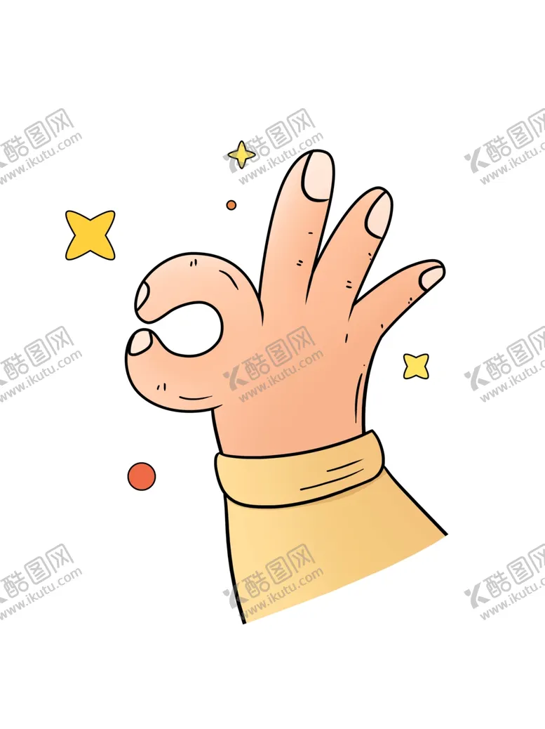 编号：10936801251749187562【酷图网】源文件下载-OK手势