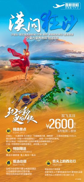 漠问狂沙旅游海报