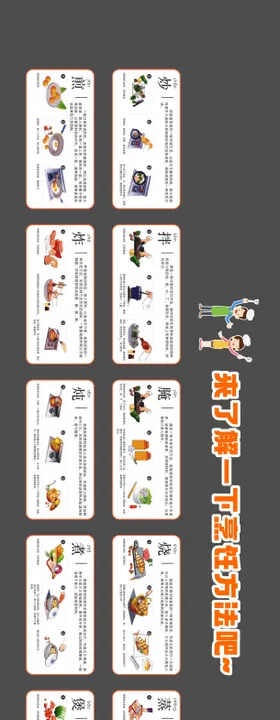 校园文化烹饪文化系列海报展板