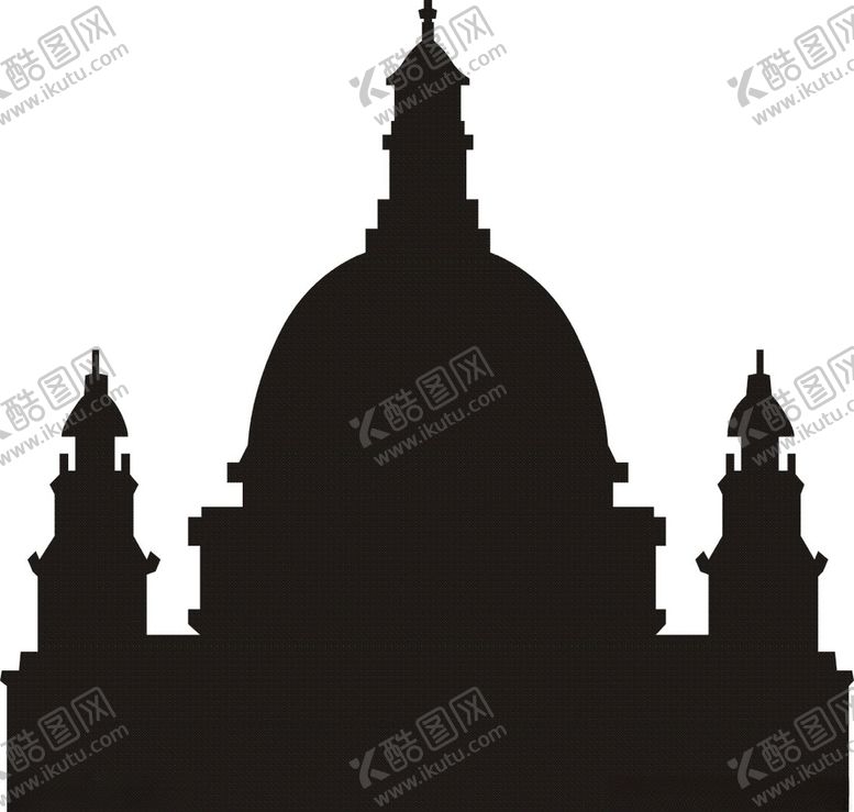 编号：33765706280108292550【酷图网】源文件下载-建筑房屋剪影-01