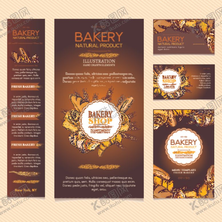 编号：16889009200221112213【酷图网】源文件下载-手绘西餐美食