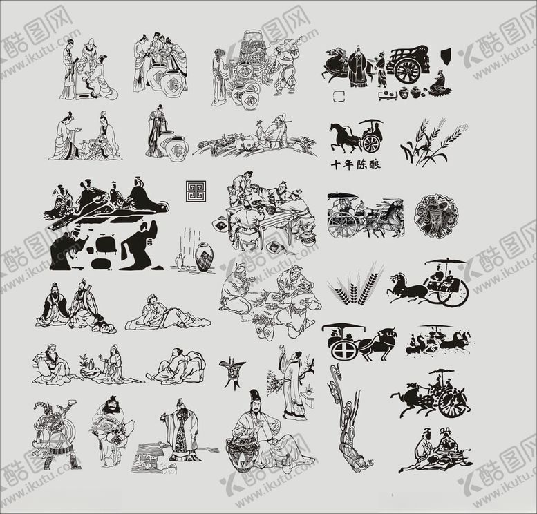编号：87077912130601415112【酷图网】源文件下载-古代人物造型