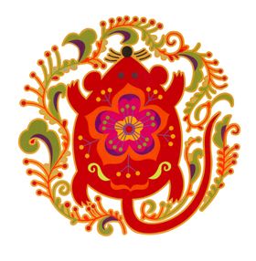 鼠年元素