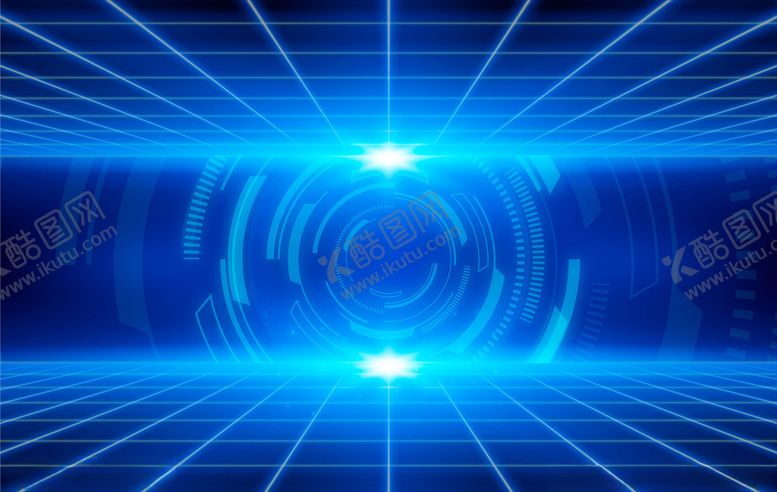 编号：38068210290636292073【酷图网】源文件下载-科技几何背景