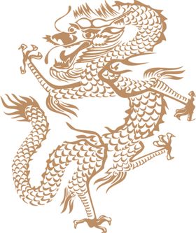 龙团龙凤龙印刷烫金底纹背景纹图