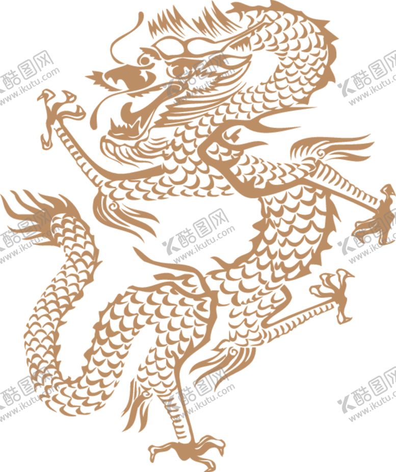 编号：77035306240459416170【酷图网】源文件下载-龙团龙凤龙印刷烫金底纹背景纹图