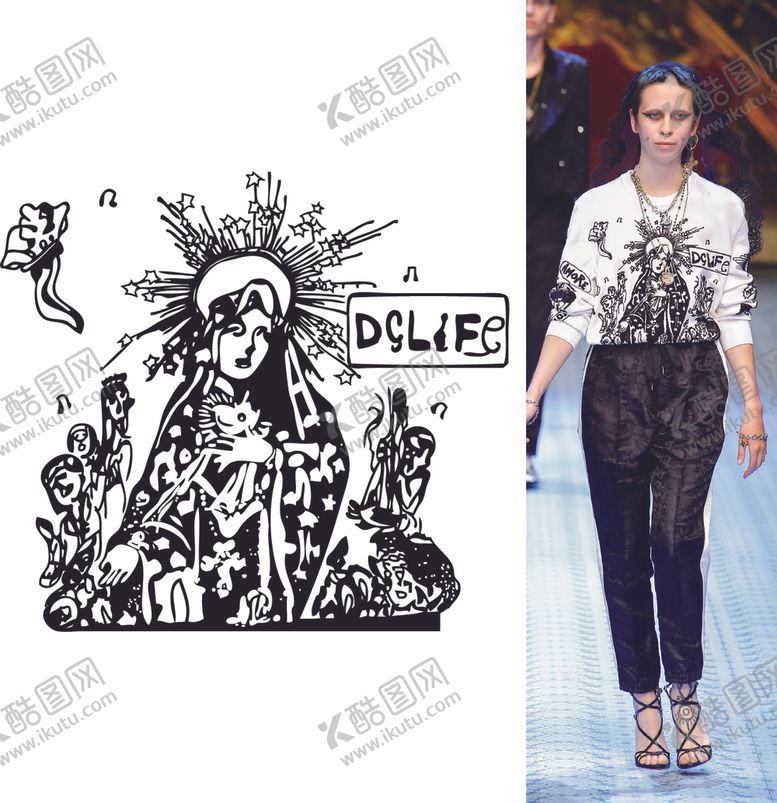 编号：93006410300348113251【酷图网】源文件下载-大牌女装