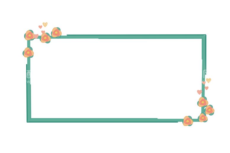 编号：82591609170237197482【酷图网】源文件下载- 花朵边框 