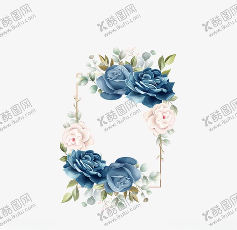编号：22354705131840174148【酷图网】源文件下载-玫瑰花边框