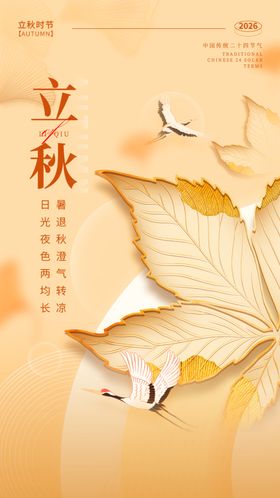 立秋时节叶上蝶舞画面