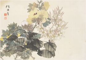 国画花鸟字画