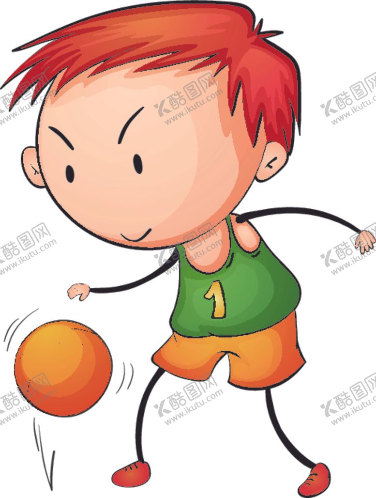 编号：36493206252315431855【酷图网】源文件下载-卡通运动人物