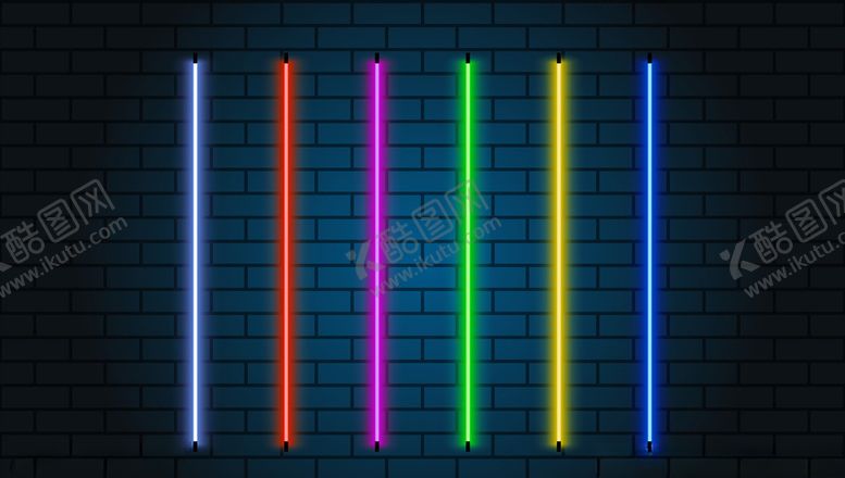 编号：35193809160653201105【酷图网】源文件下载-霓虹灯背景